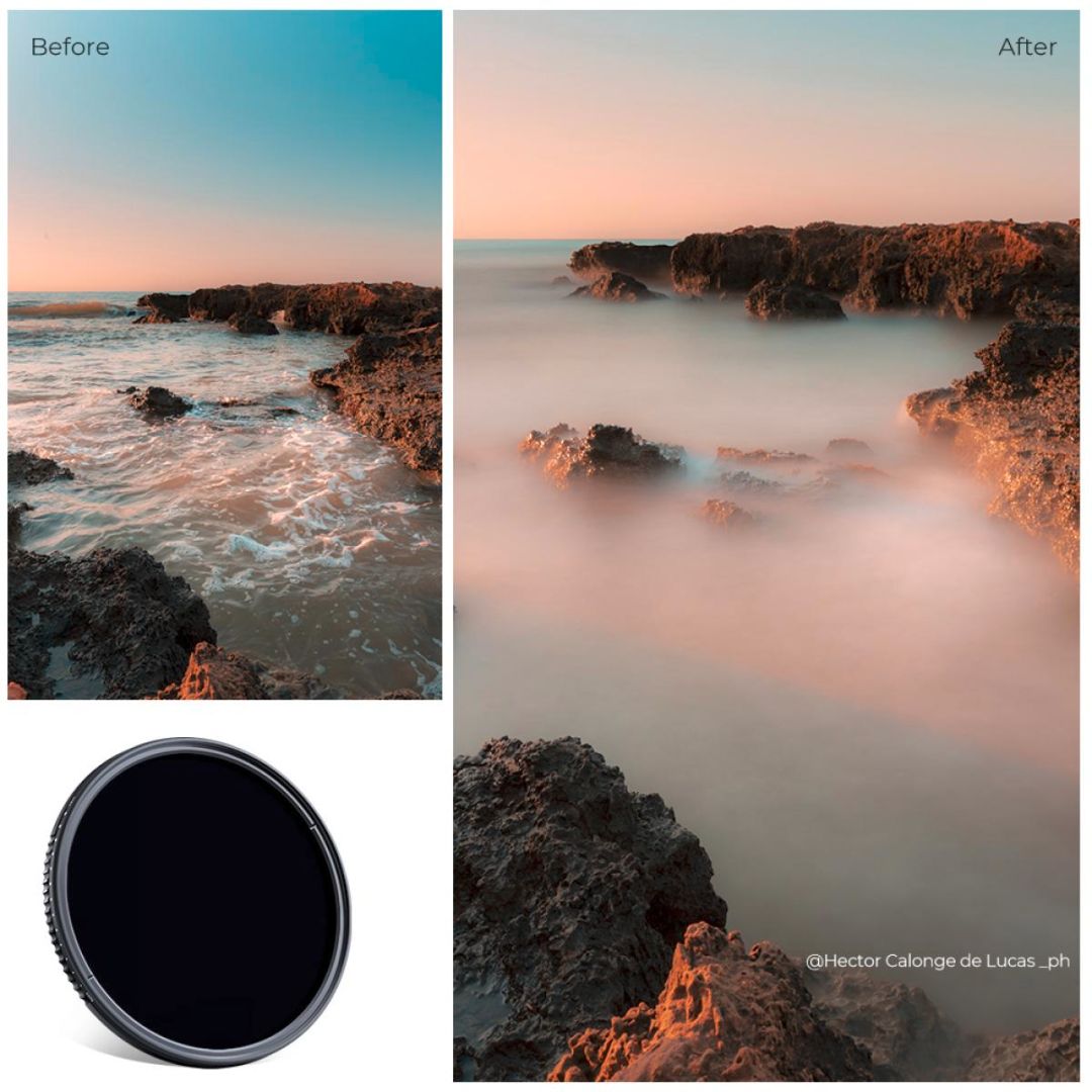 K&F Concept 49mm Variable ND Filter ND3-ND1000 (1.5-10 Stops) KF01.1830 - 8